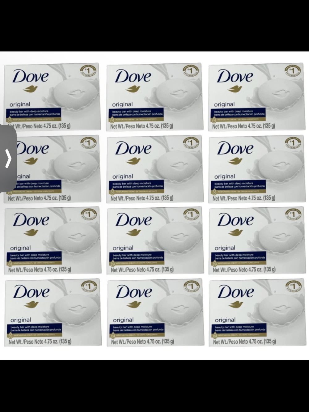 Original Beauty Bar Soap - White
